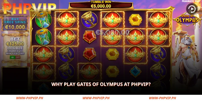 Gates of Olympus Slot at PHPVIP – Multiplier Mayhem up to 15,000x 3 discover why phpvip is the ideal place to play gates of olympus